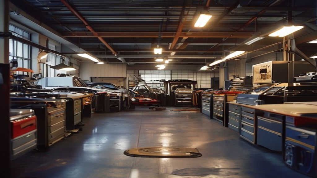 Chandler Panelbeaters workshop on Williamson Avenue, Grey Lynn