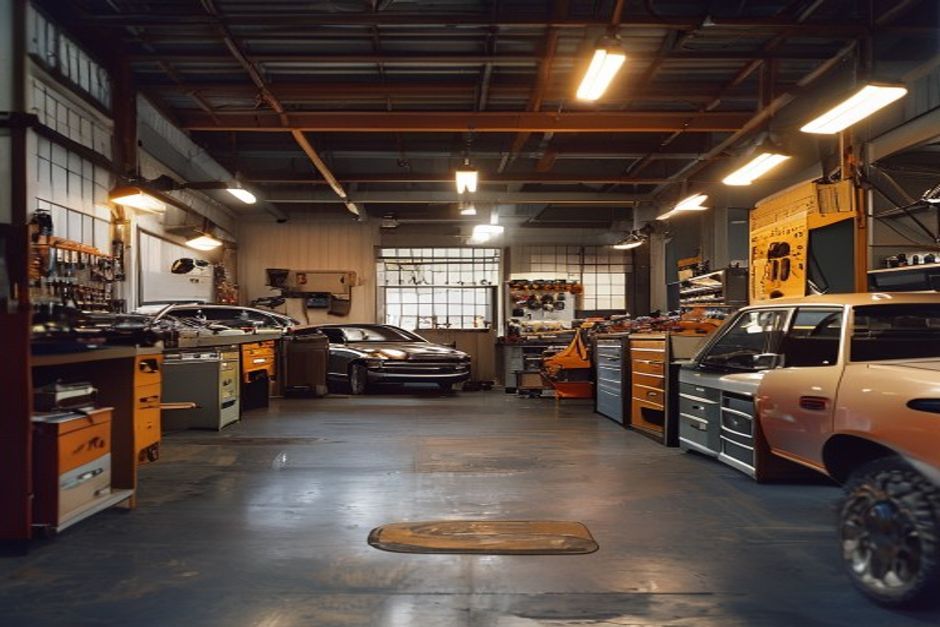 Chandler Panelbeaters workshop in Grey Lynn